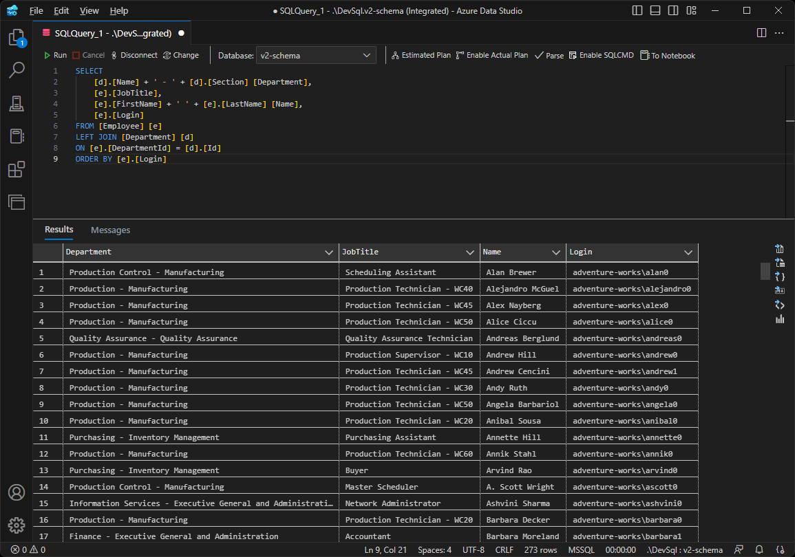 Migrate Recursive